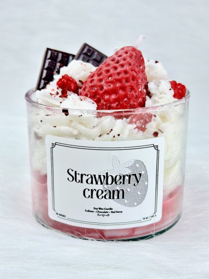 Strawberry Cream Candle