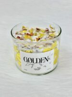 Golden Leaf Luxury Candle - Image 5