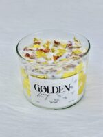 Golden Leaf Luxury Candle - Image 2
